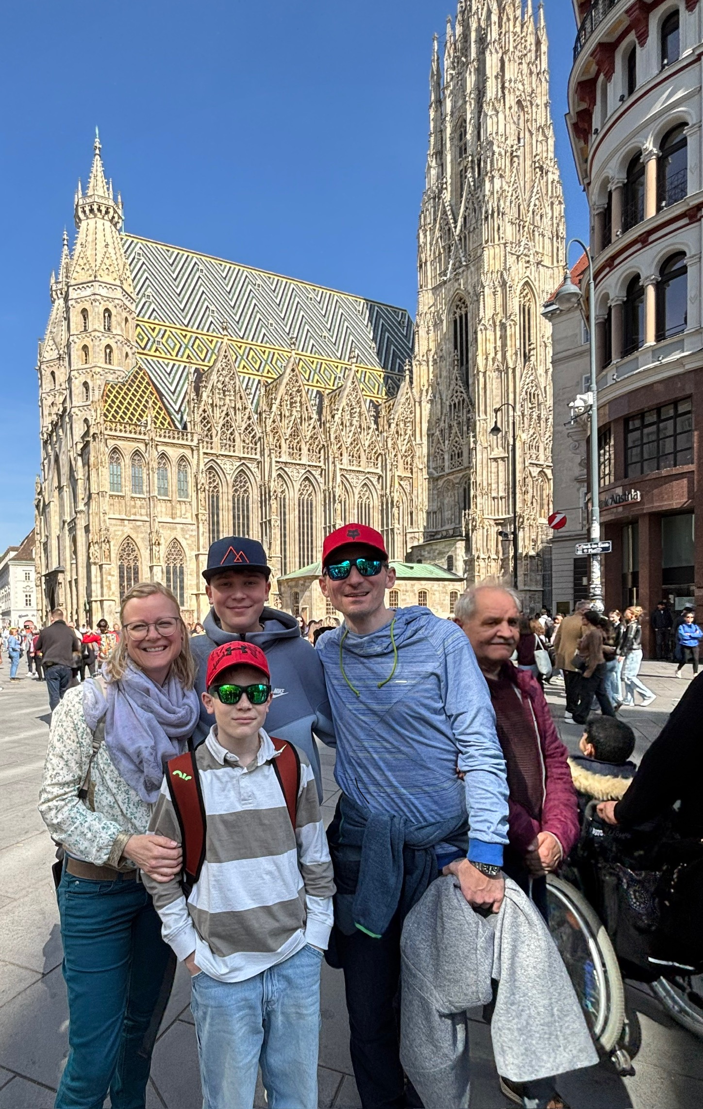 Familienbild von uns